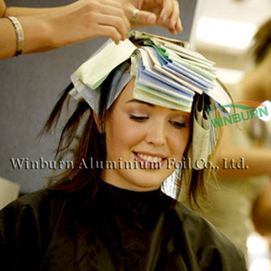 2018 Hairdressing Customized Curl Hair Aluminum Foil for Hair Salon
