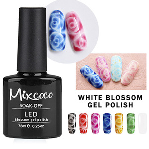 2019 new arrivals factory supplies gel polish nail art painting soak off blossom gel uv nail polish