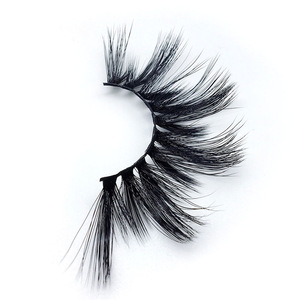 25mm 3D mink lashes 100% real mink fur false eyelashes