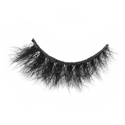 30mm-35mm Real Mink Hair Messy Fluffy Lashes Short Soft Blossom Eyelashes Mink Eye Lashes Makeup Mink Eyelashes