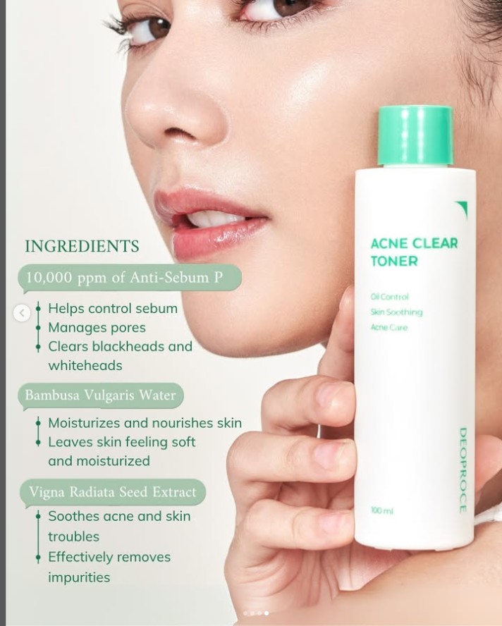 ACNE CLEAR TONER