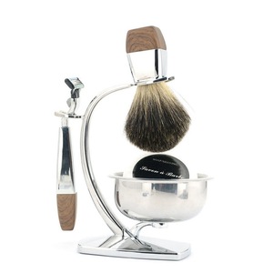 AIDEN--Wholesale shaving razor stand,travel shaving kit for man/china supplier beard brush set