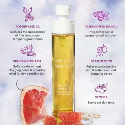 Beauty Love Your Bare Face Age-Defying Makeup Remover Cleansing Oil