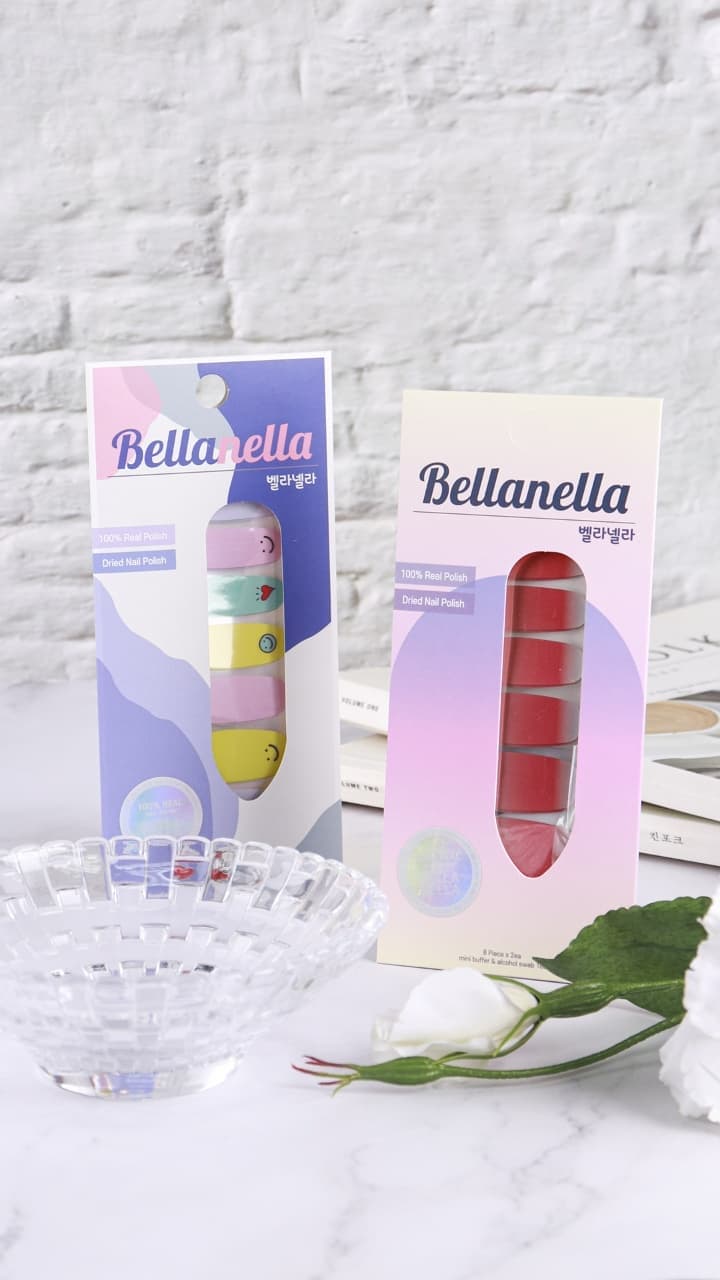 Bella Nella Real Nail Polish Sticker