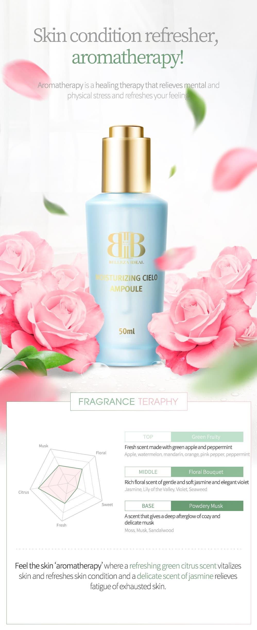 BELLEZA IDEAL MOISTURIZING CIELO AMPOULE