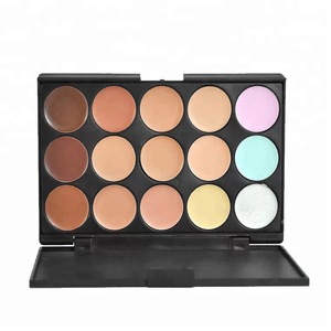 Best oem makeup cosmetics waterproof 15 colors face concealer 15 color concealer palette for oily skin