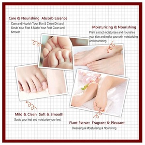 BIOAQUA 180g Shea Butte Foot Care Scrub Exfoliating  Dead Skin Removal Collagen Massage Cream Gel