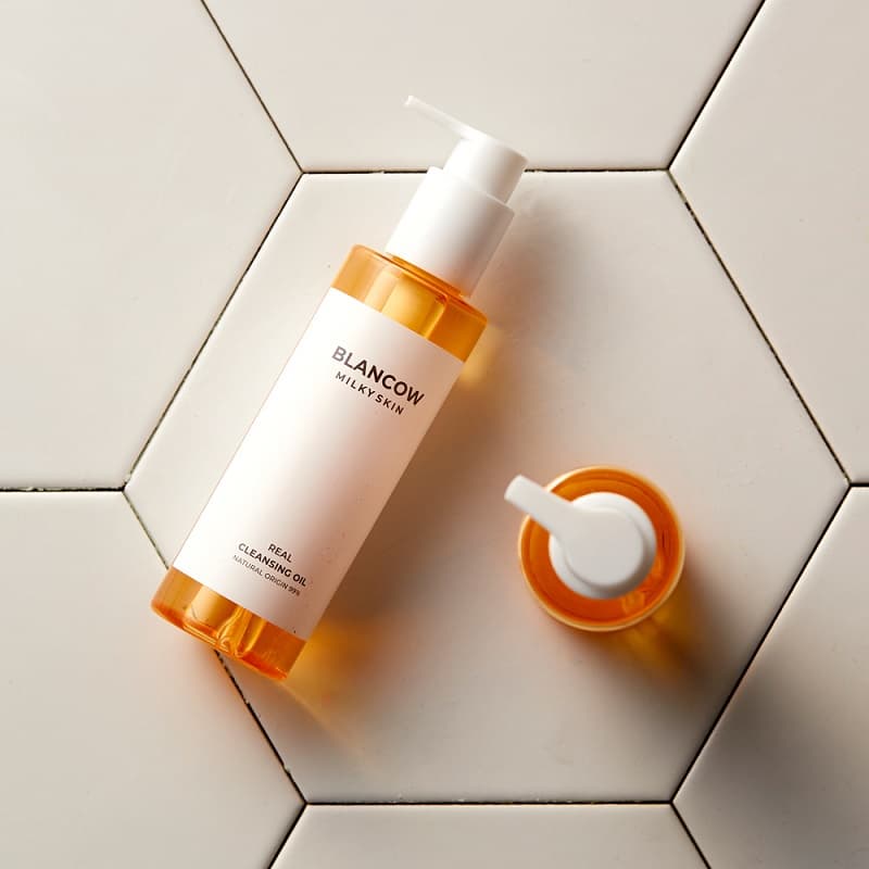BLANCOW MILKY SKIN REAL CLEANSING OIL 190ML