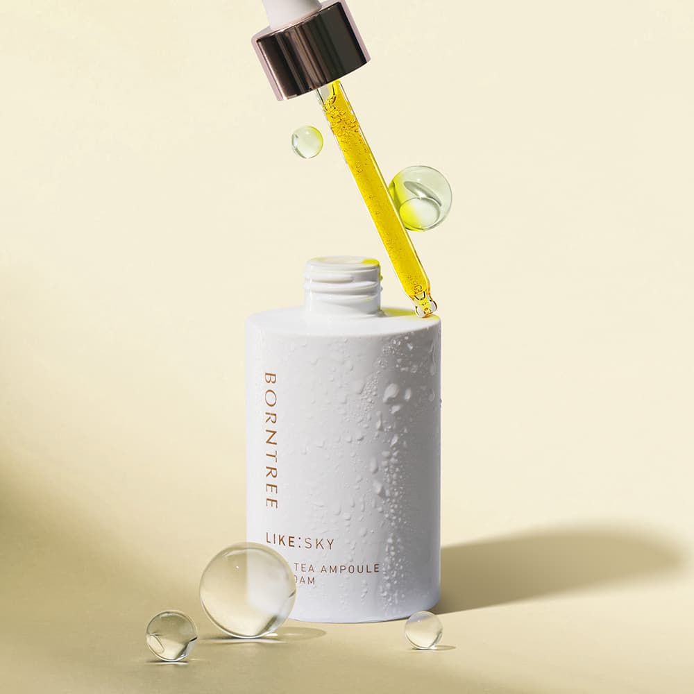 BORNTREE LIKE SKY LEAF TEA AMPOULE OIL FOAM 150ml