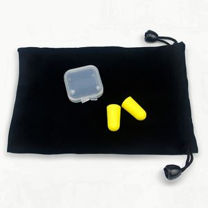 Comfortable Sleep Mask & Ear Plug Set. Includes Carry Pouch for Eye Mask & 3D eye mask