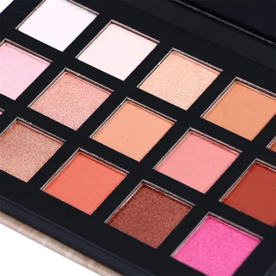 Customized Private Label High Pigmented Eye Shadow Wholesale Make Your Own Eyeshadow Palette 15 Colors DIY Eyeshadow Palette