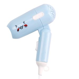 Cute cartoon mini hair dryer student dormitory hair dryer foldable home portable cold and hot air hair dryer