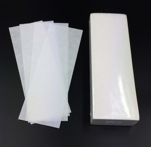 depilatory wax strips disposable wax strip for hair removal use size is about 7*21cm nonwovens wax strip