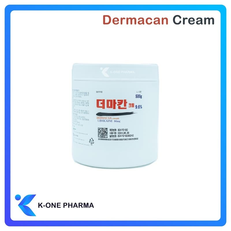 DERMACAN ANESTHESIA NUMBING CREAM