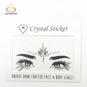 Eye Shadow Decoration Face Gems Jewels Body Art Rhinestones Adhesive Stickers