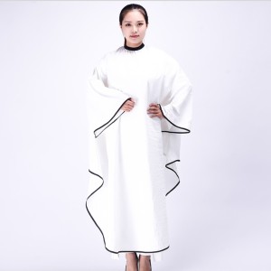 Factory customized hairdressing barber cape with sleeves