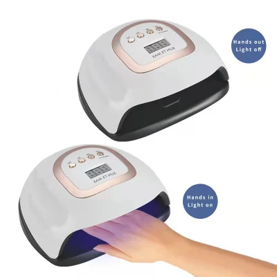 Factory Directly Sales 220W UV LED Nail Lamp Nail Dryer for Nails Gel Polish with 57 Lamp Beads