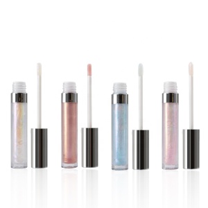 Four Colors Private Label Lipgloss Holographic Shimmer Lip Gloss