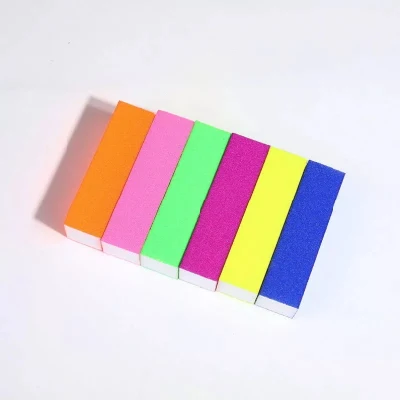 Four Sides Sponge Polishing Block Nail Polish Different Sand Numbersmin. Order: 3, 000 Pieces