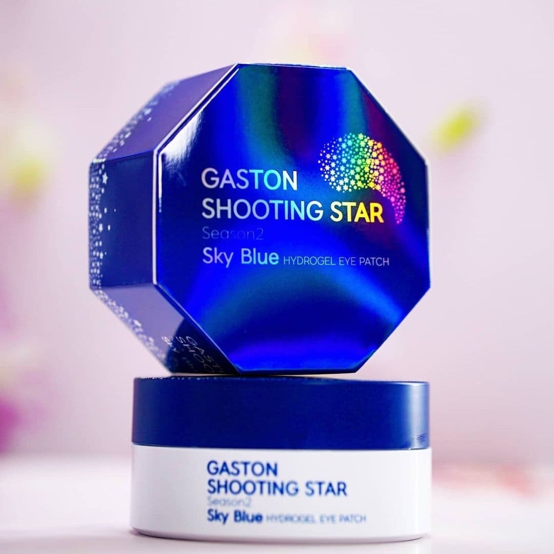 Gaston Shooting Star season2 Sky Blue hydrogel eye patch