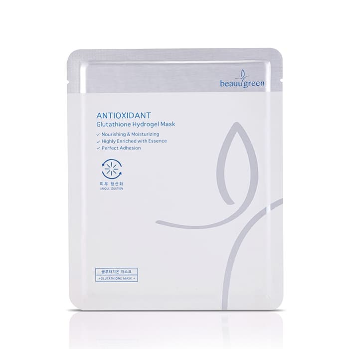 Glutathione &amp; Pullulan hydrogel facial mask