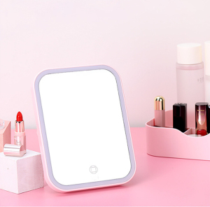 Good Quality Desktop LED Light Portable Cosmetic Makeup Mirror Professional