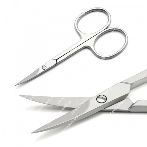 High Quality Professional Nail Manicure stainless nail and cuticle scissors - Length: 9.5 cm