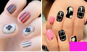 Hot Sale 3d Nail Art Pen For Diy Decorations 16 Colors Nail Polish