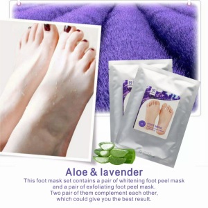 hot sale best skin effective foot care peeling spa socks exfoliating foot mask