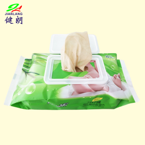 Hot Selling Cheap Natural Baby Organic Cotton Bamboo Wet Wipes  Factory from China