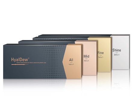 HyalDew Filler Hyaluronic Acid Filler HA Filler Dermal Filler made in Korea 