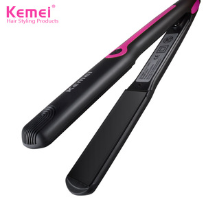 Kemei  Professional Hair Iron 2 in 1 Ceramic Hair Straightener & Curler KM-2119