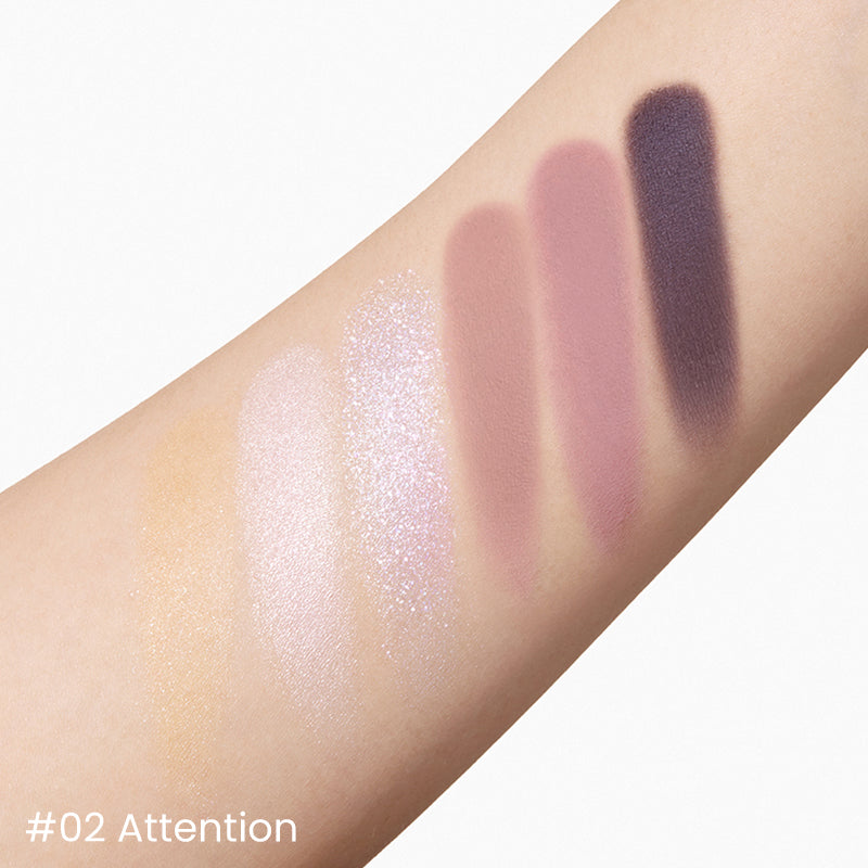 (LAKA) Forever6 Eye Palette [#02 Attention] 7g