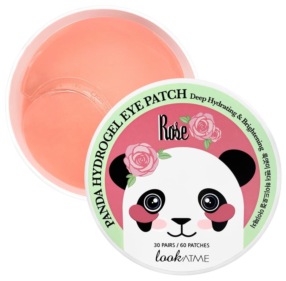 lookATME PANDA HYDROGEL EYE PATCH ROSE
