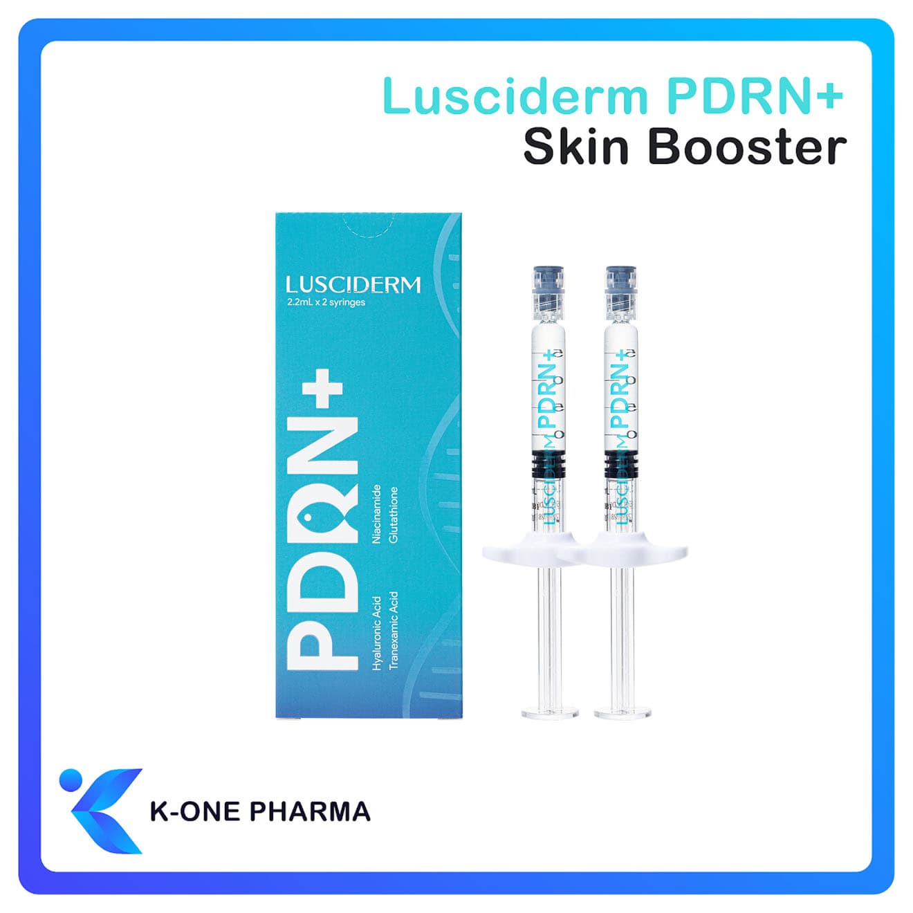 Lusciderm PDRN+ Bioestimulador Hidratación y Rejuvenecimiento
