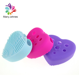 Makeup Tools Cosmetic Heart Shape Silicone Makeup Brush Holder