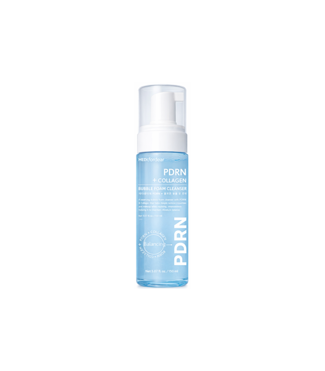 MEDIFORDEAR BUBBLE FOAMING CLEANSER [PDRN + COLLAGEN)