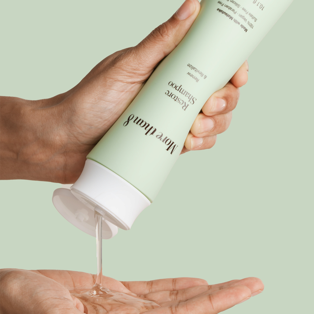 Morethan8 Restore Shampoo with Matsutake Extract