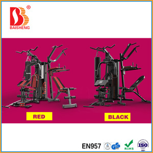 Multi Functional Trainer Station Home Gym Equipment with 76 KG Weight Plate