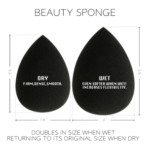 Natural Foundation Makeup Sponge Wholesale Teardrop Private Label Makeup Sponge Blender