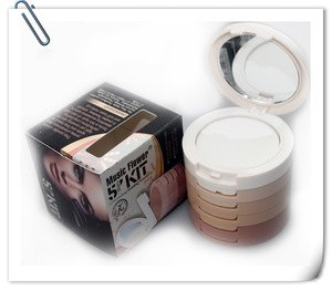 New 5 colors Kit Pressed Powder Makeup Premium Kit Set Box Cosmetics