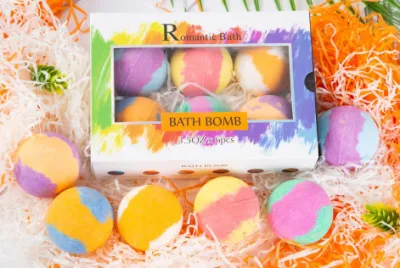 New Arrival Relax Bubble Organic Bath Bomb Cute Shower Salt Bombs Rainbow Bath Fizzies Whitening Bath Fizzzy Whit Essential Oil Hand Made Bath Bomb for 2023