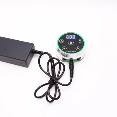 Newest Professional Aurora 2 LCD Mini Touch Pad Tattoo Power Supply for Tattoo Gun