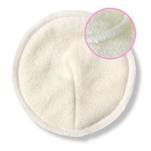 PORORO High Quality Amazon Supplier Reusable And Washable Breast Pads Organic Cotton Bamboo Nursing Pads