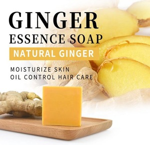 Private Label Natural Organic Handmade Facial Ginger Soap Body Face Whitening Soap
