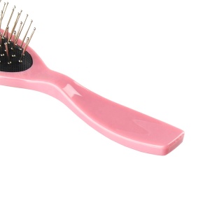 Professional custom logo salon plastic steel needle wig Hair Brush