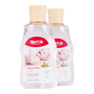 SBOOK Baby Oil 120ml Massage Skin Care Body Soft Keeping Moisture Hot Selling Wholesales Baby Oil