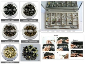 Silicon Micro Ring For Hair Extension/silicone micro links