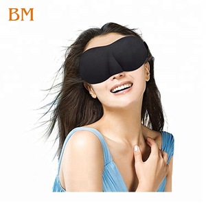 Soft Breathable Custom logo 3D Sleep Eye Mask