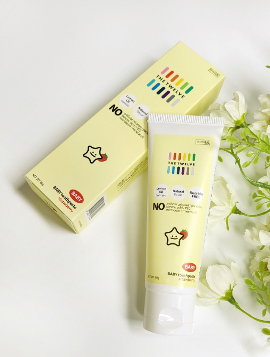 The Twelve Baby Fluoride-free Toothpaste